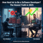 how hard is it to be a software developer