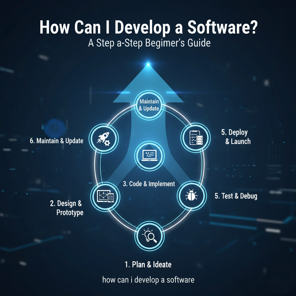 How Can I Develop a Software? A Step-by-Step Beginner’s Guide