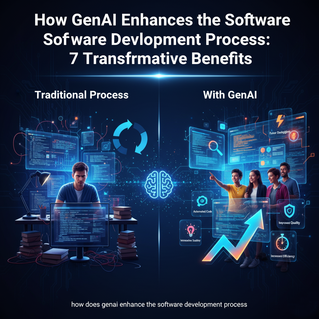 How GenAI Enhances the Software Development Process: 7 Transformative Benefits