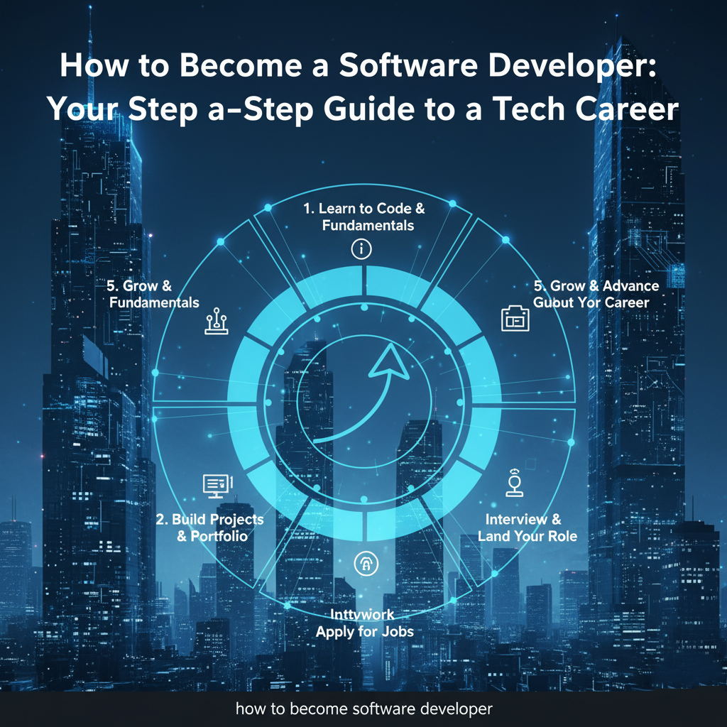 How to Become a Software Developer: Your Step-by-Step Guide to a Tech Career