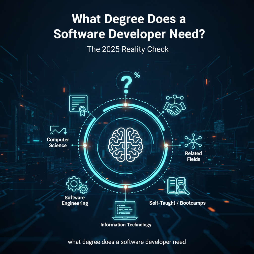 what degree does a software developer need